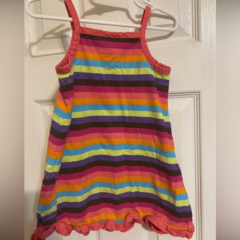 Hanna Andersson Striped Ruffle Sundress